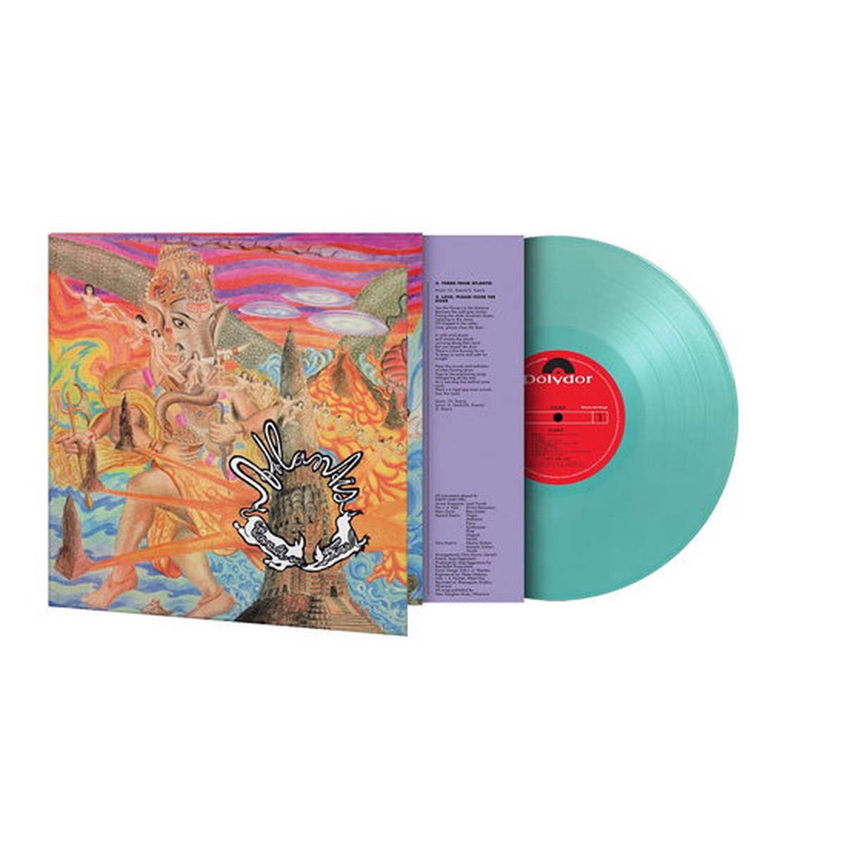 EARTH & FIRE - ATLANTIS: TURQUOISE VINYL - LP