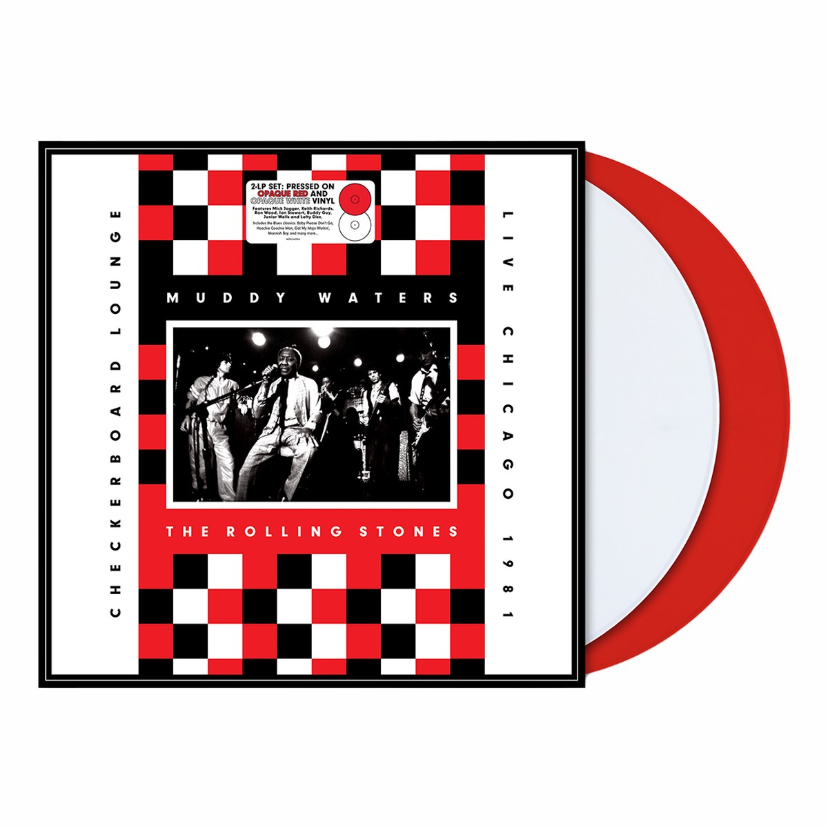Live At The Checkerboard Lounge Chicago 1981: Limited Red & White Opaque Vinyl 2LP