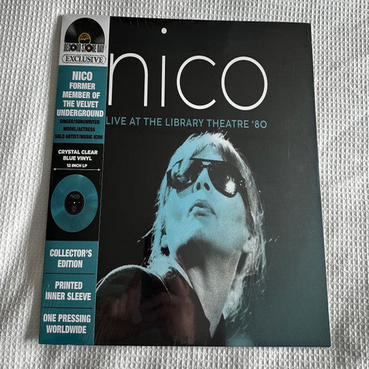 NICO - LIVE AT THE LIBRARY THEATRE '80: CRYSTAL - LP