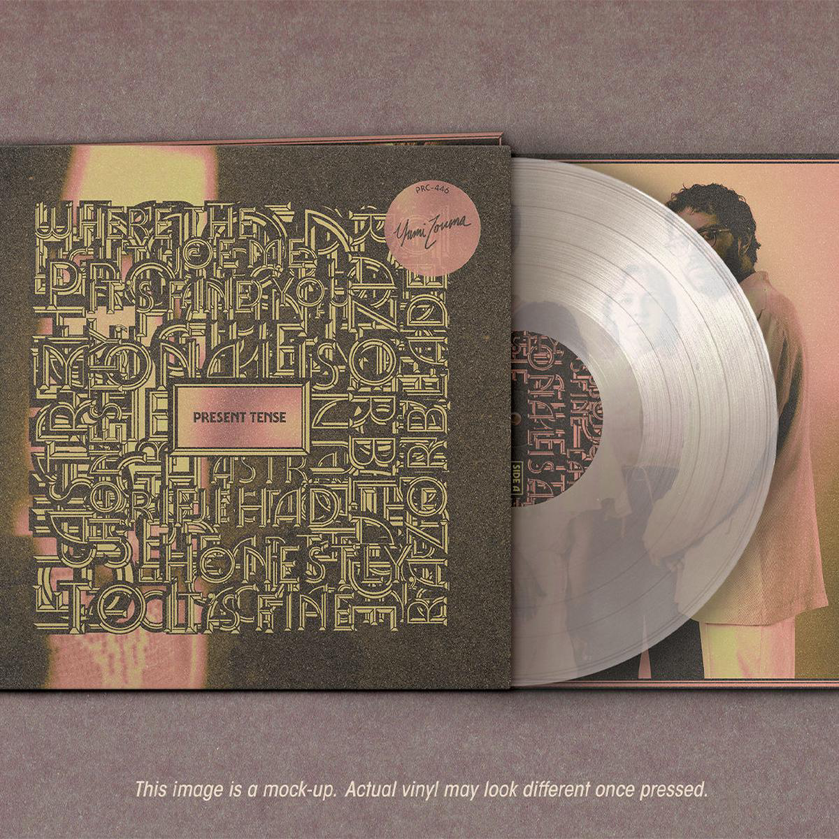 Present Tense Limited Edition Transparent Vinyl LP