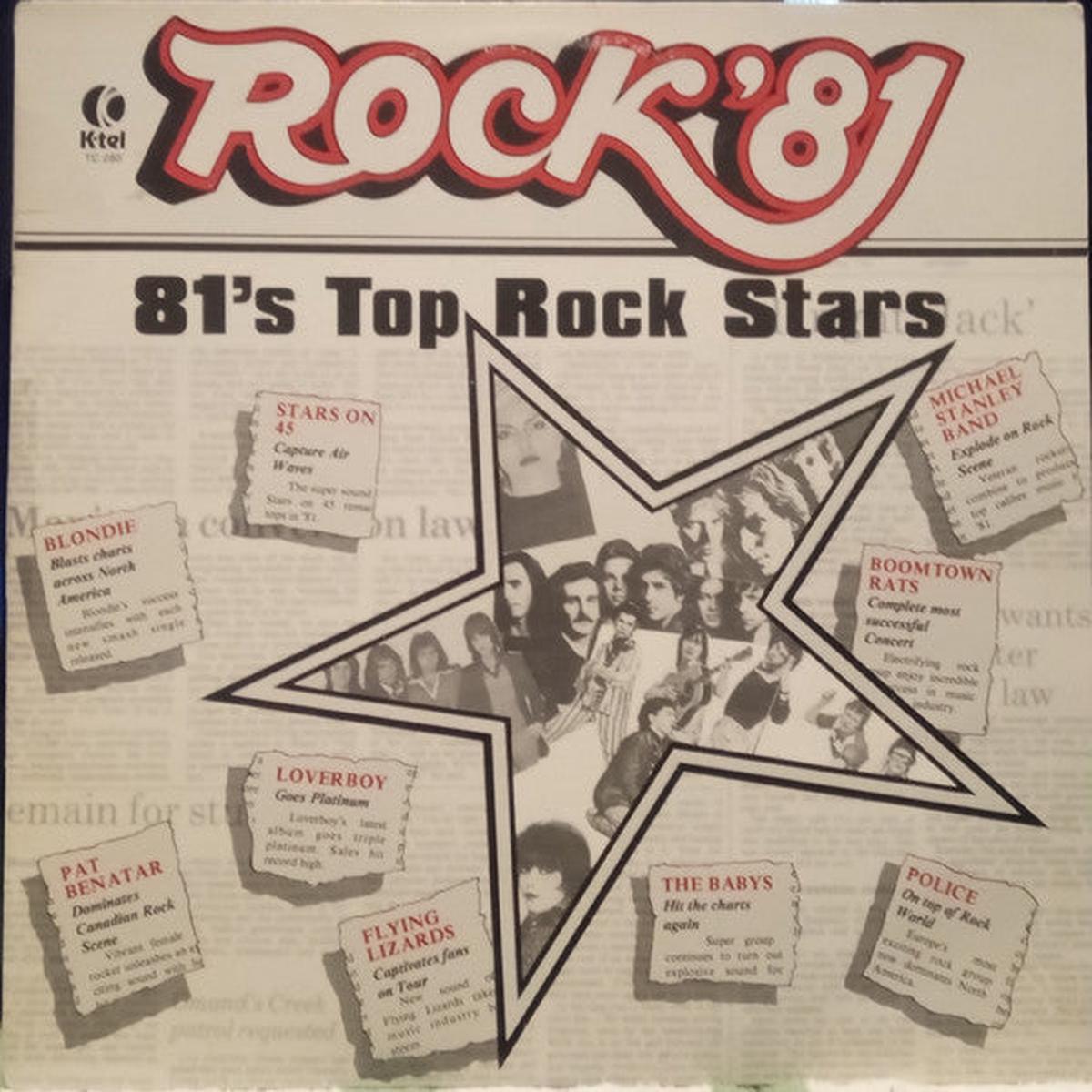 Various Rock '81 1981 Pop Rock (vinyl lp)