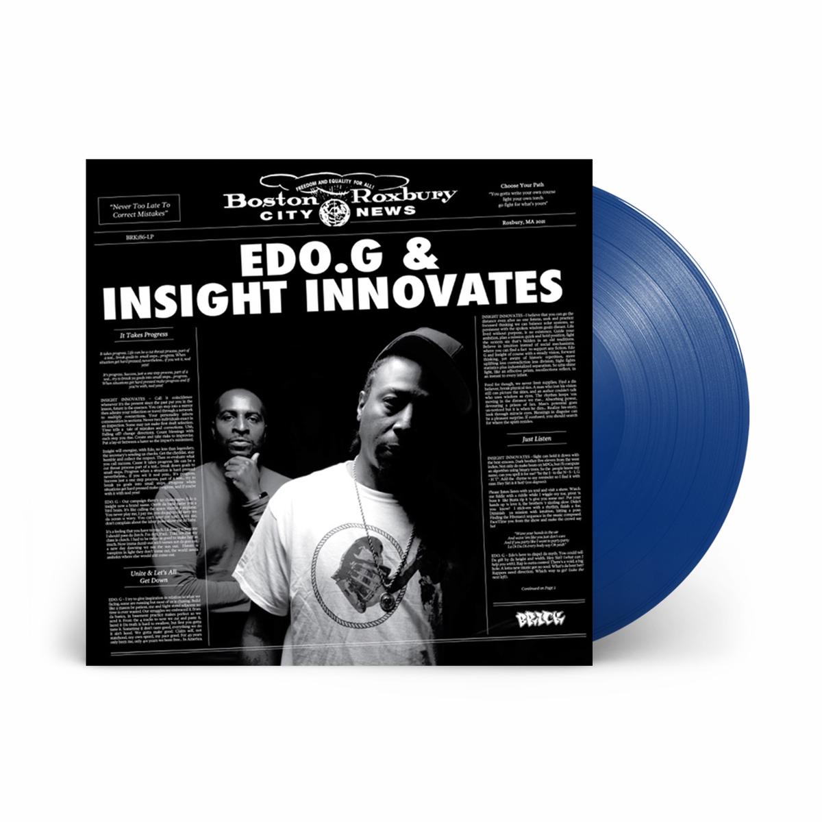 Edo.G & Insight Innovates: Blue Vinyl LP