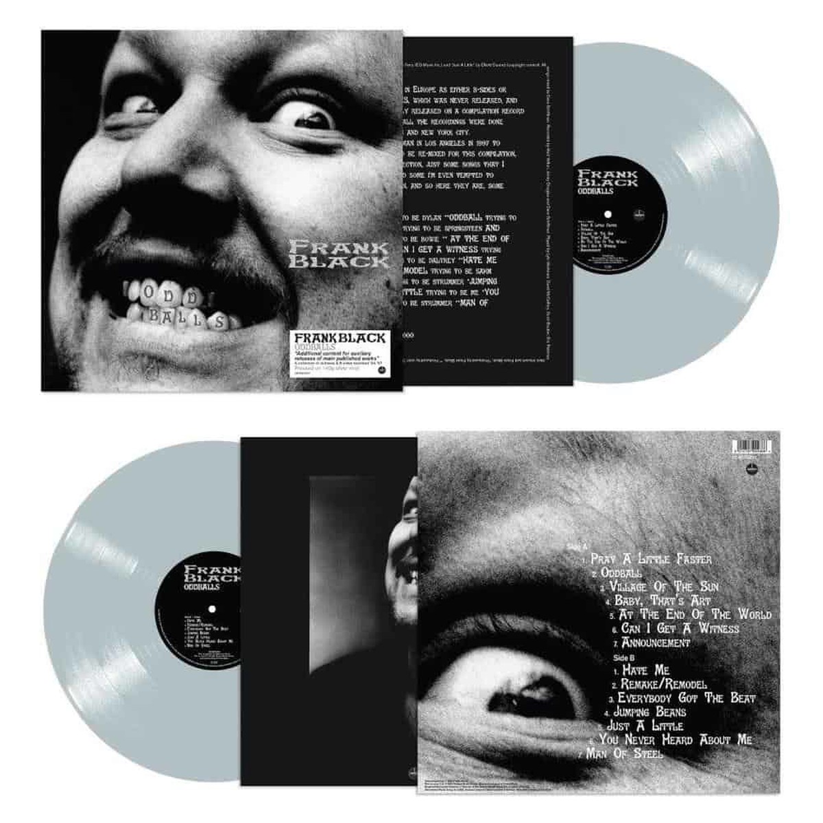 Oddballs: Limited Edition Silver Vinyl LP