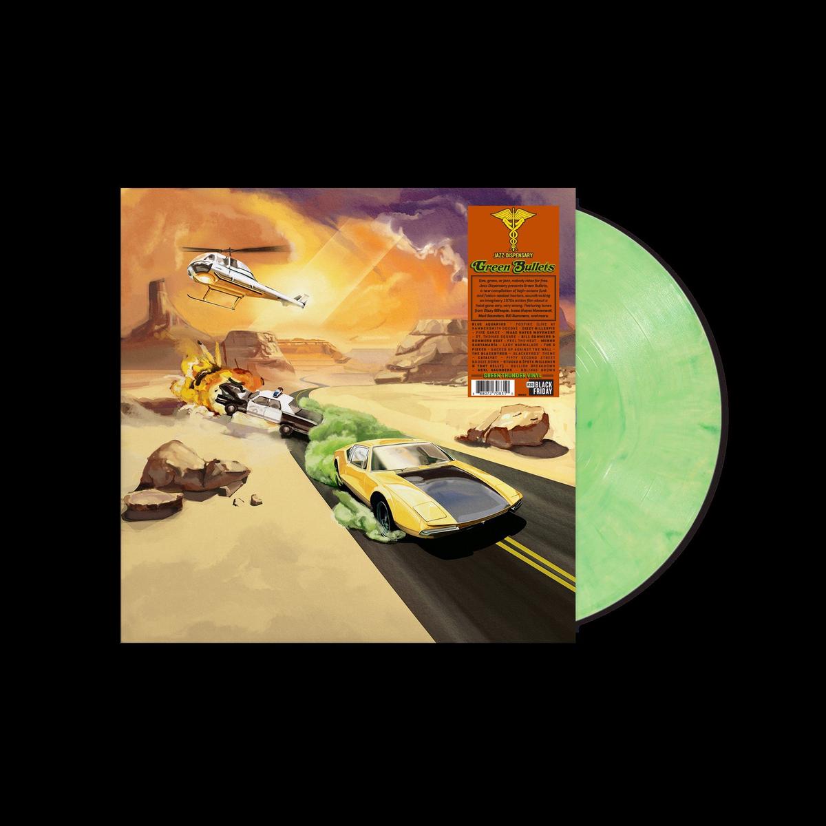 Various Artists - Jazz Dispensary: Green Bullets - 1LP - Green Thunder Vinyl [RSD Black Friday 2025]