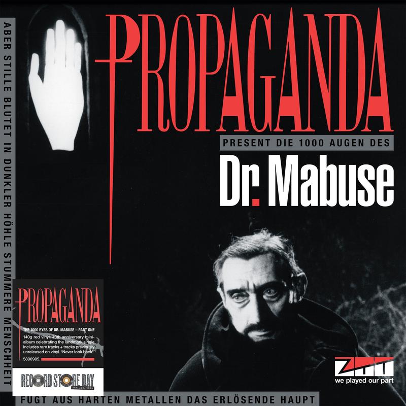 PROPAGANDA - Die 1000 Augen des Dr. Mabuse (Volume 1) / The 1000 Eyes of Dr. Mabuse (Volume 1. - 1 LP - Red Vinyl  [RSD 2024]