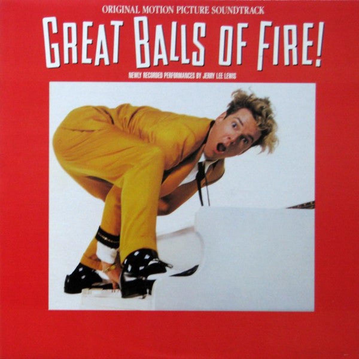 Various Great Balls Of Fire! - Original Motion Picture Score 1989 Rock & Roll (vinyl lp)