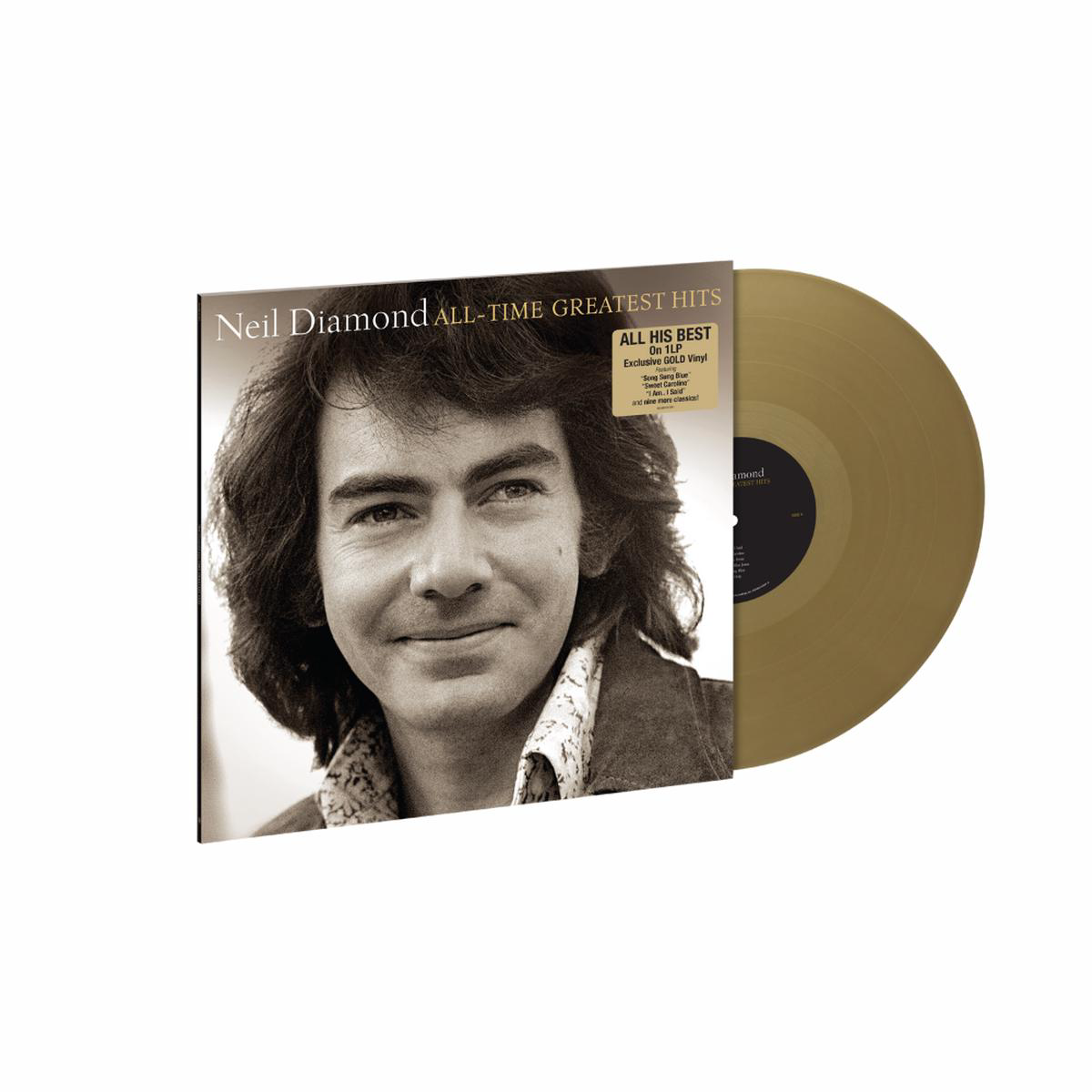 All-Time Greatest Hits Exclusive Metallic Gold Vinyl LP