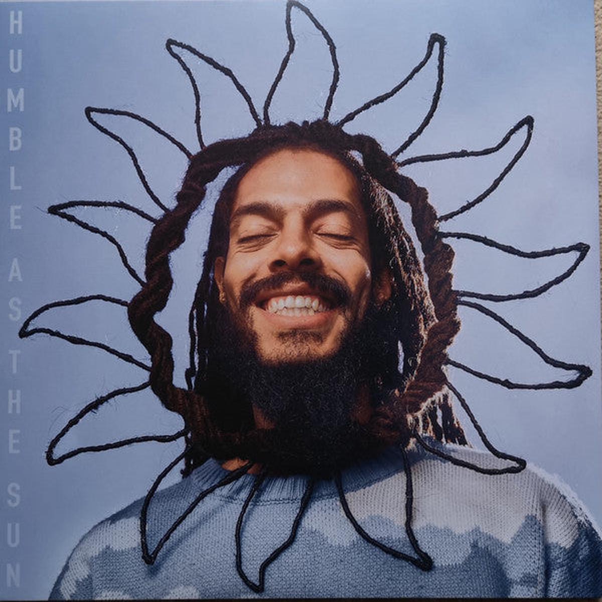BOB VYLAN - HUMBLE AS THE SUN : BLUE & WHITE MARBLE - LP