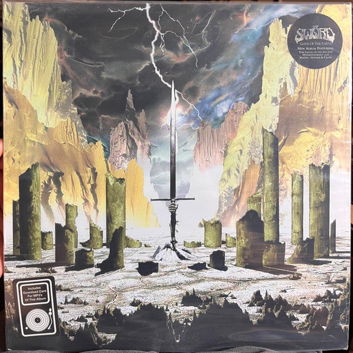 The Sword Gods Of The Earth 2008 Stoner Rock / Doom Metal / Heavy Metal (vinyl lp)