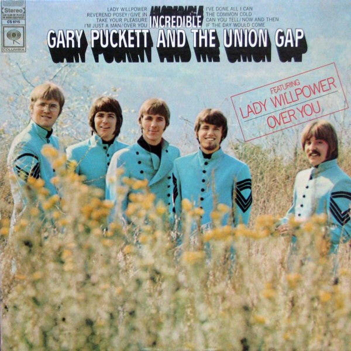 Gary Puckett & The Union Gap  Incredible  1968  Pop Rock (vinyl lp)