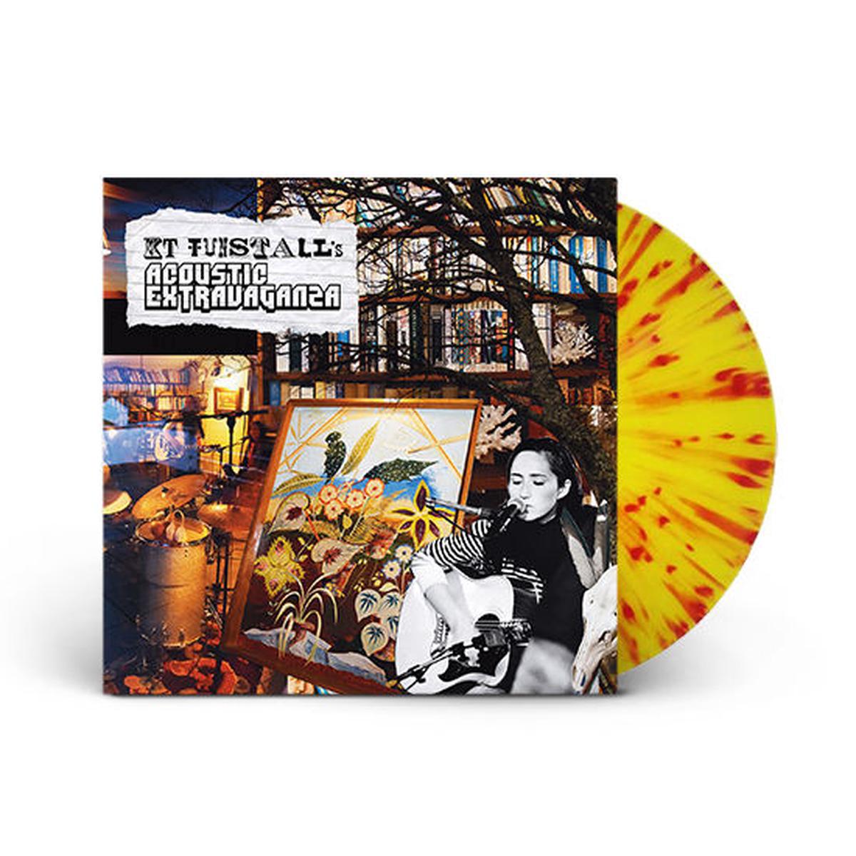 KT Tunstall8217s Acoustic Extravaganza Limited Yellow Red Splatter Vinyl LP