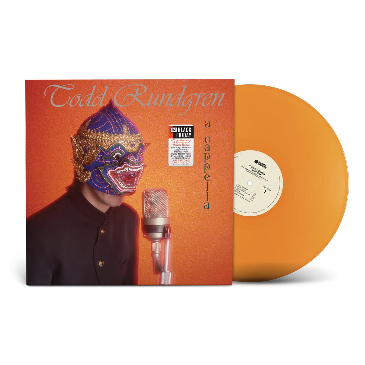 Todd Rundgren - A Capella 40th Anniversary - 1LP - Orange Vinyl [RSD Black Friday 2025]