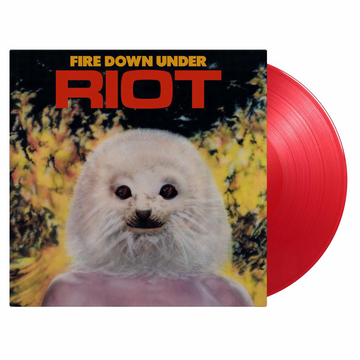 Fire Down Under Limited Edition Translucent Red Vinyl LP