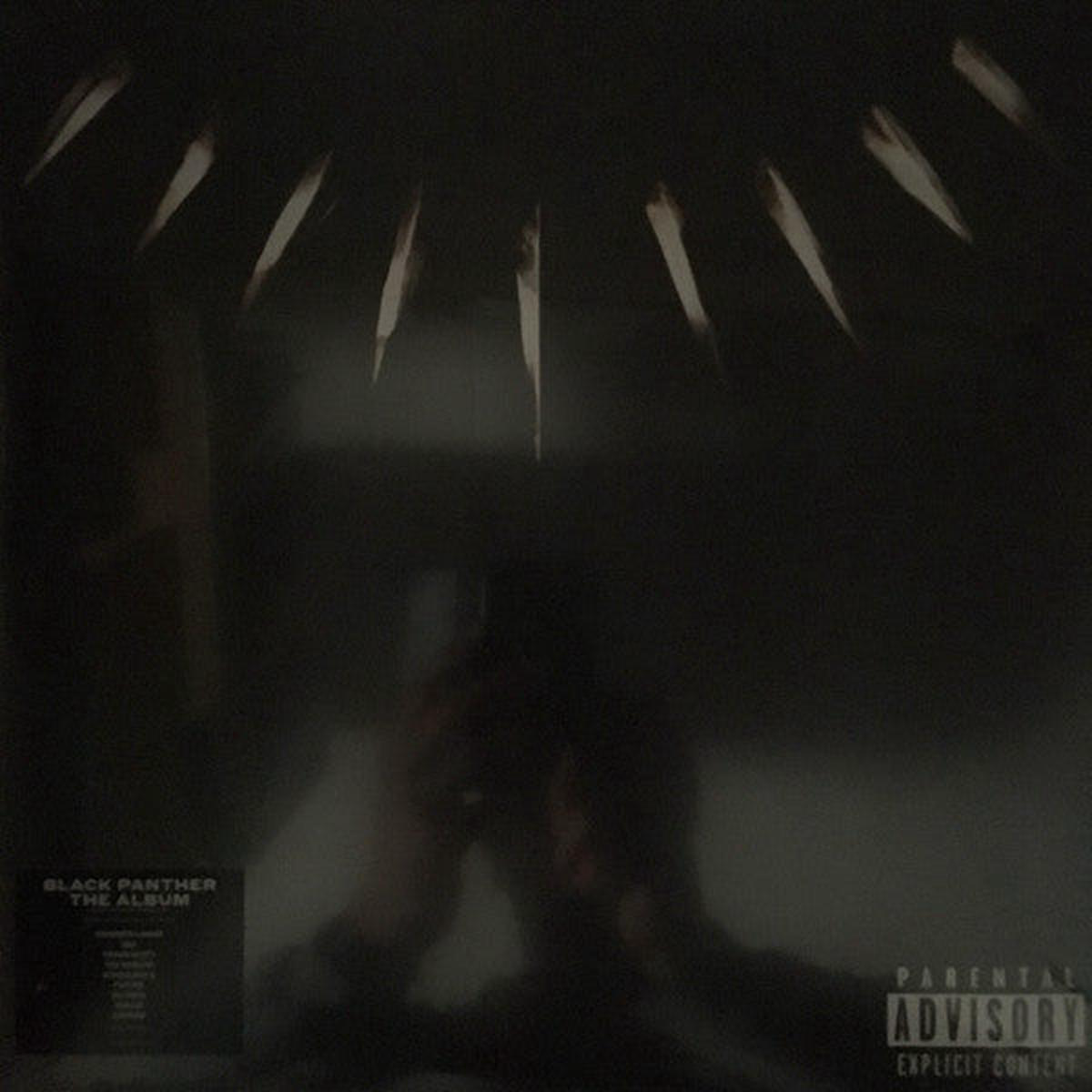 LAMAR KENDRICK VARIOUS 8211 BLACK PANTHER THE ALBUM 2LP SET 8211 LP