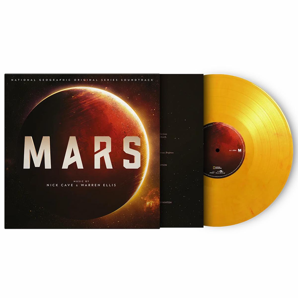 Mars Limited Yellow Flame Vinyl LP