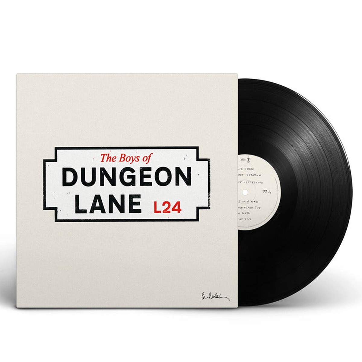 MCCARTNEY, PAUL - BOYS OF DUNGEON LANE : BLACK VINYL - LP