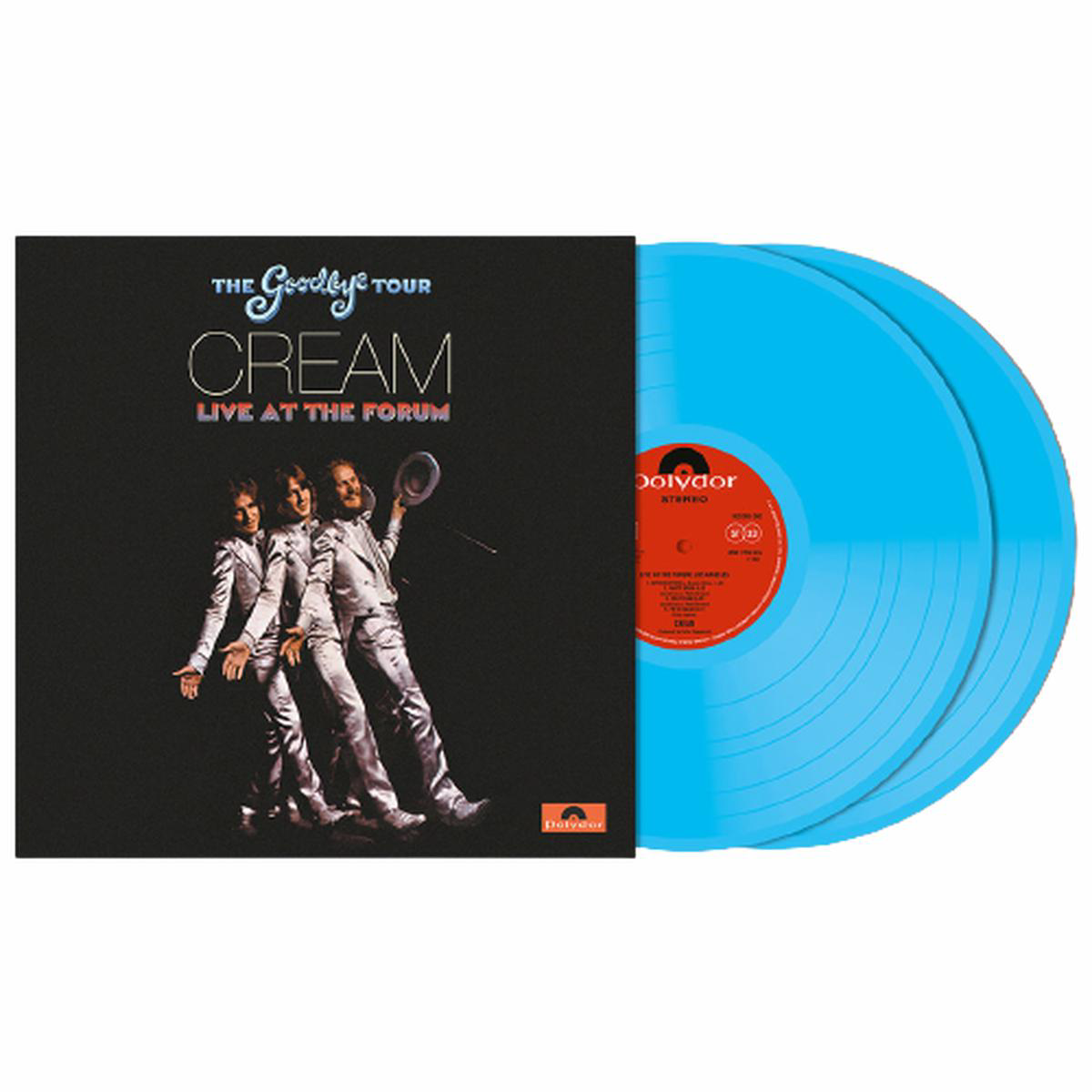 Goodbye Tour Live At The Los Angeles Forum 1968 Exclusive Transparent Blue Vinyl 2LP