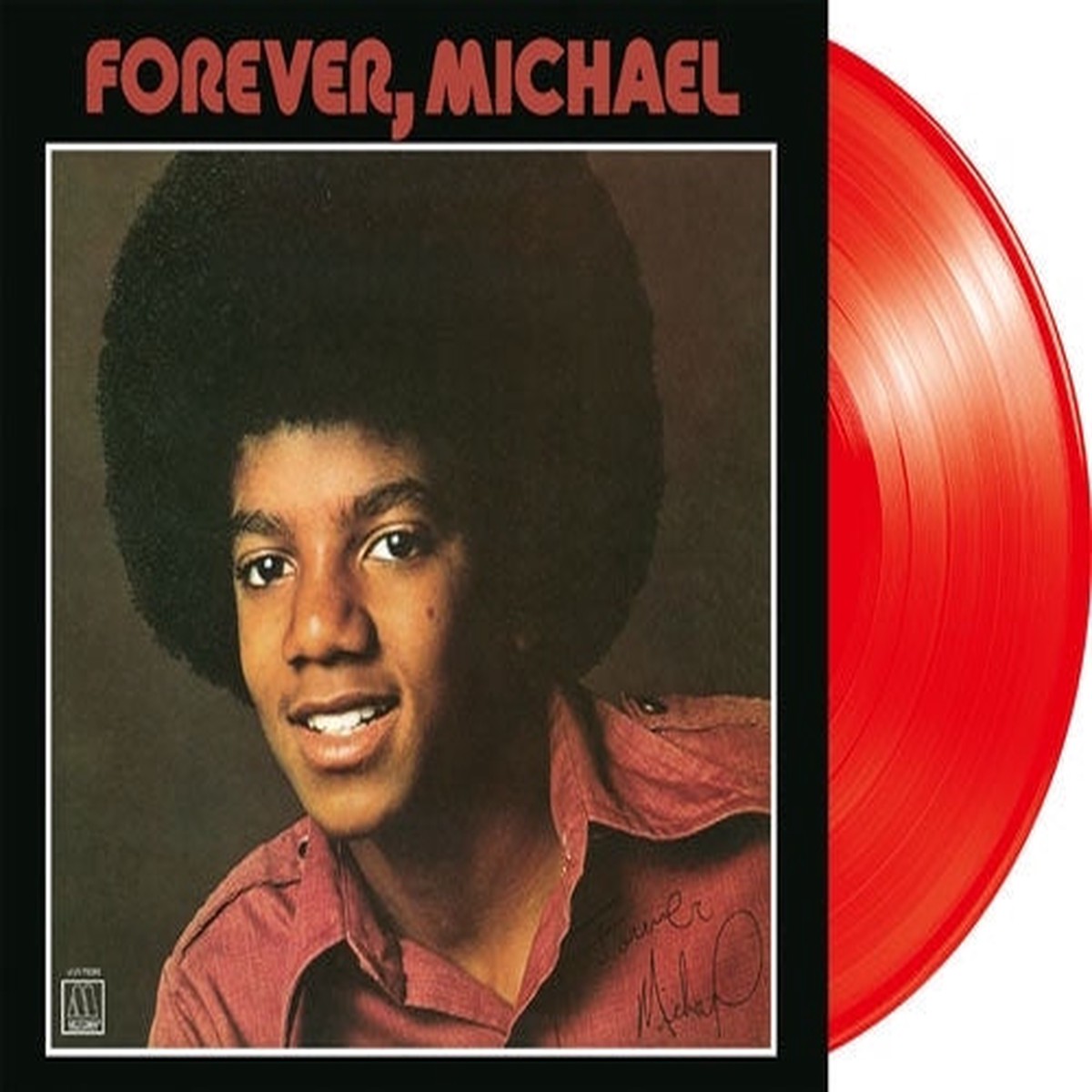 JACKSON, MICHAEL - FOREVER. MICHAEL : RED VINYL - LP