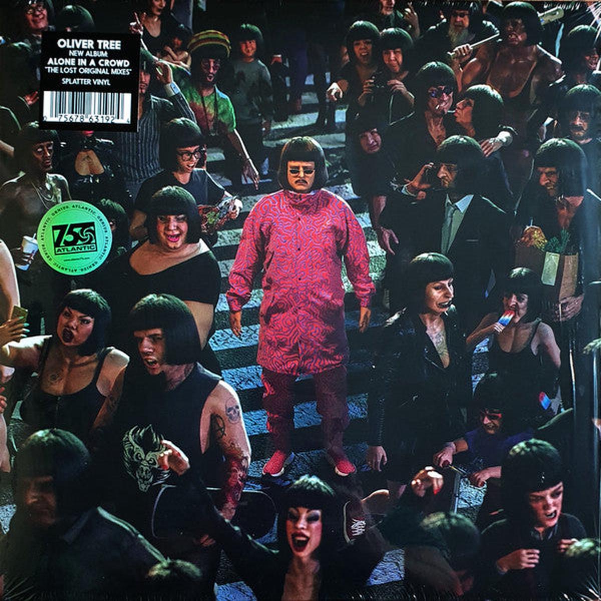 TREE, OLIVER - ALONE IN A CROWD : APPLE BLUE & BLACK - LP