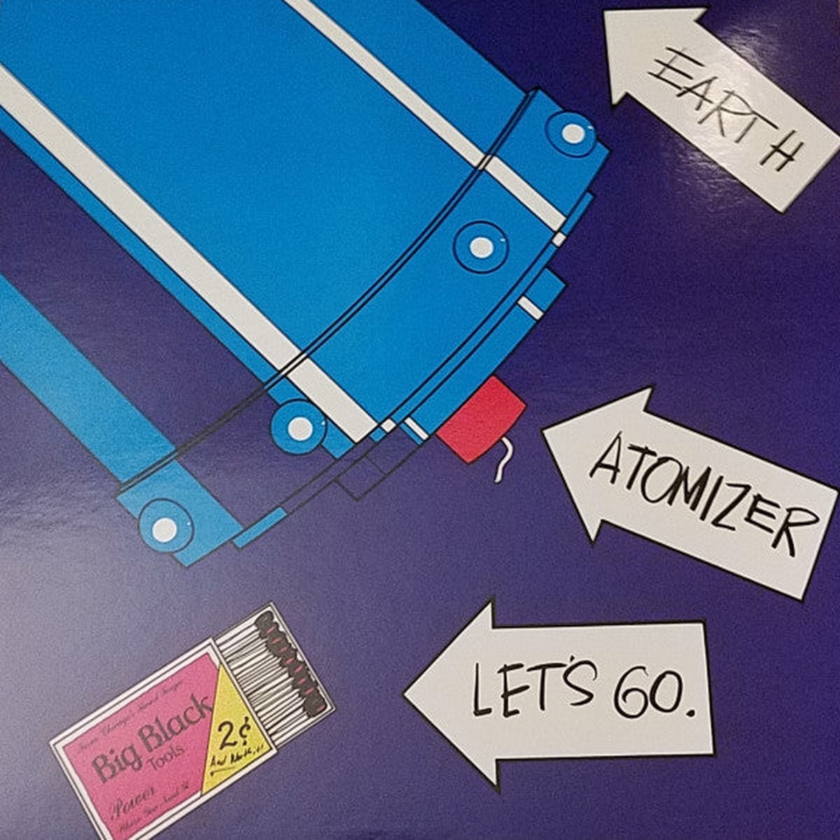 BIG BLACK - ATOMIZER : REMASTERED - LP