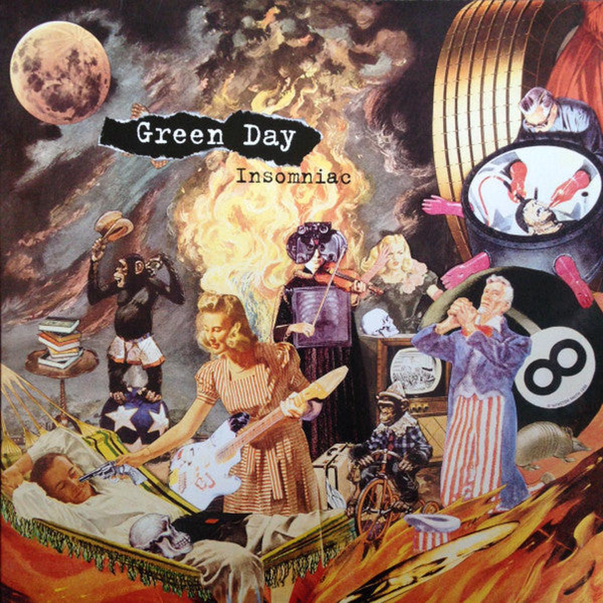 GREEN DAY 8211 INSOMNIAC 180-GRAM AUDIOPHILE VINYL 8211 LP