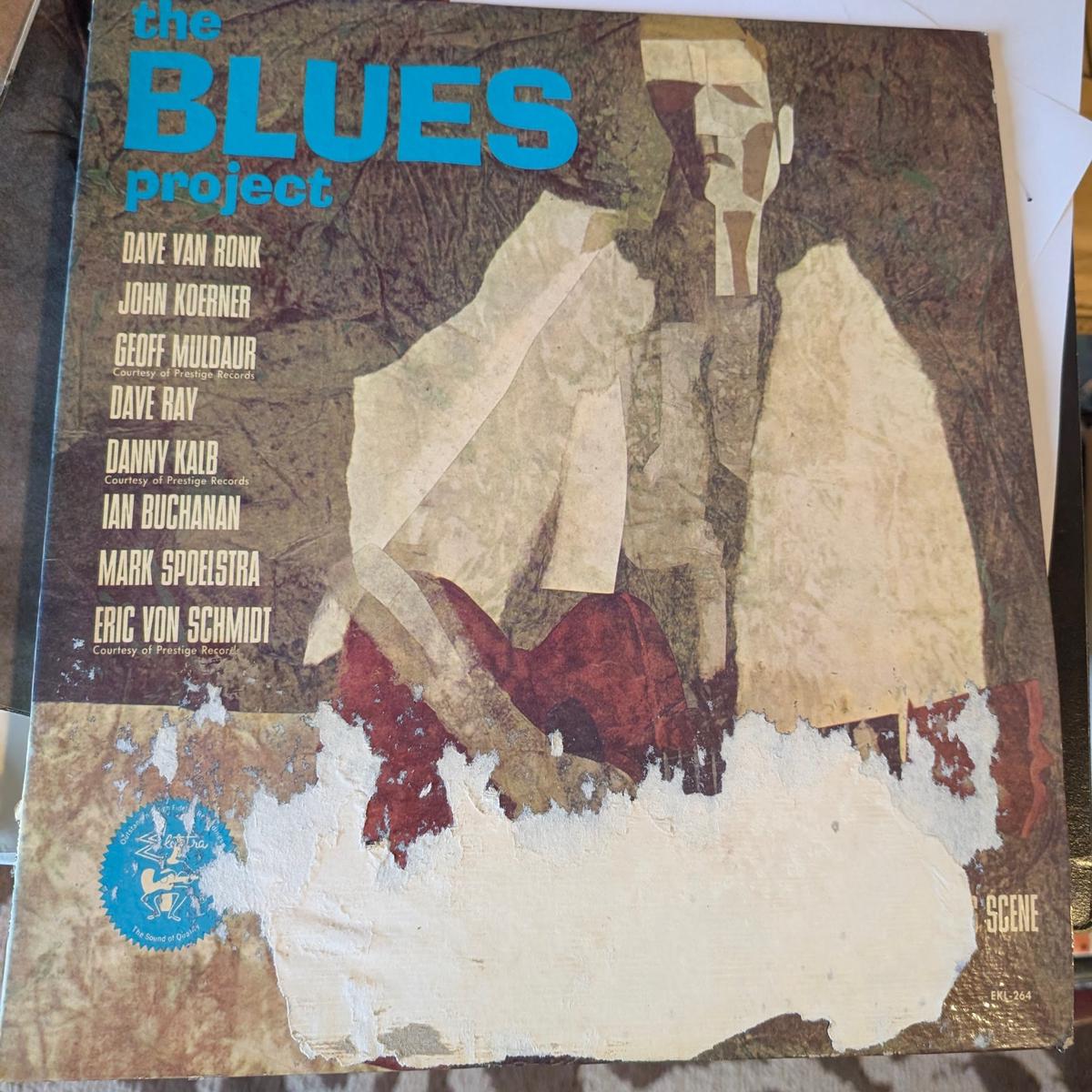 Various The Blues Project 1964 Country Blues / Folk (vinyl lp) NOTE COVER CONDITION- WATER DAMAGED - A RARE RELEASE