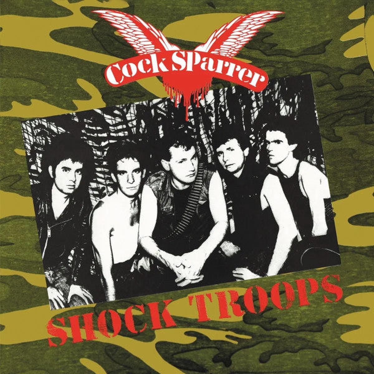 COCK SPARRER - SHOCK TROOPS - LP