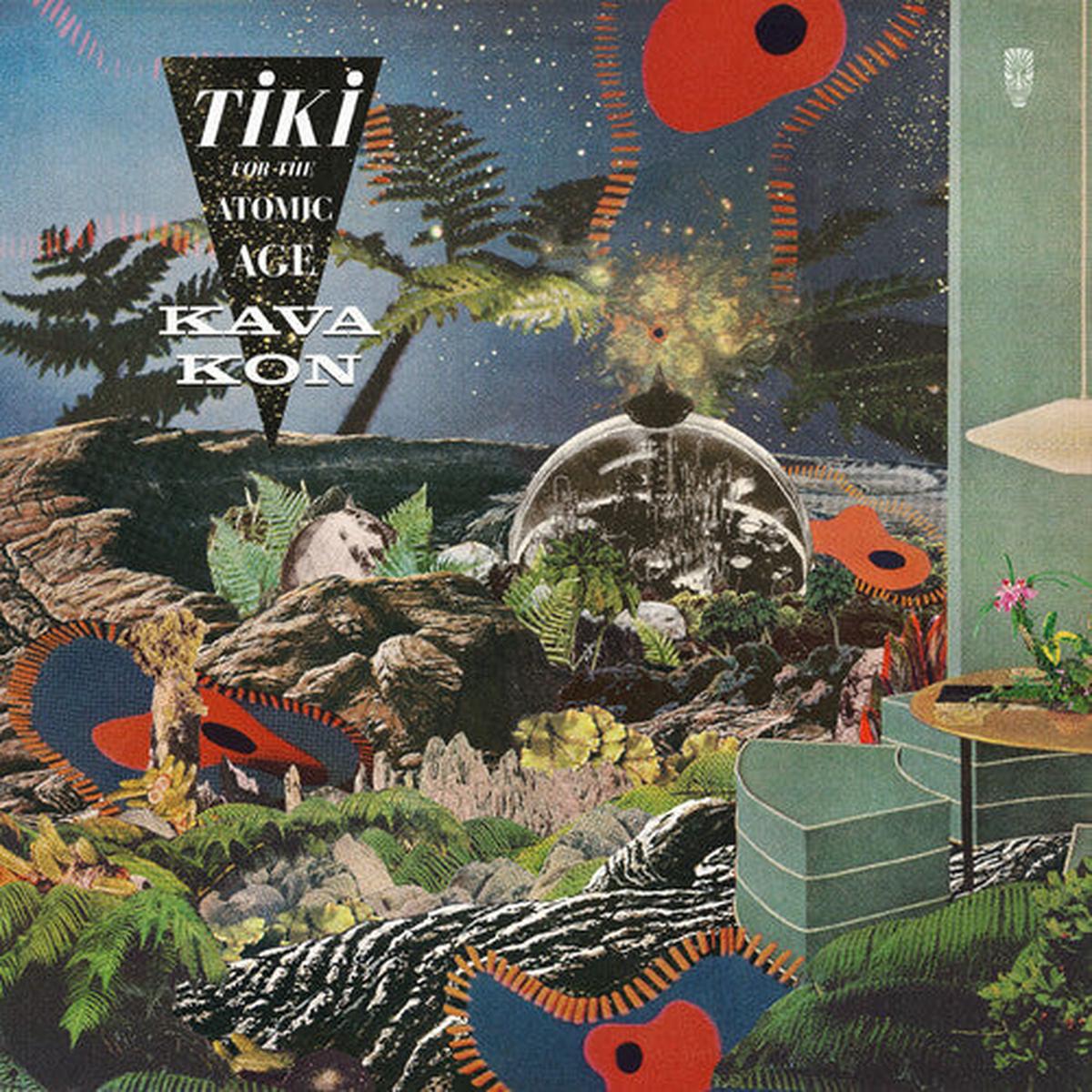 Kava Kon: Tiki For The Atomic Age ( IRIDESCENT GREEN VINYL ) - VINYL LP