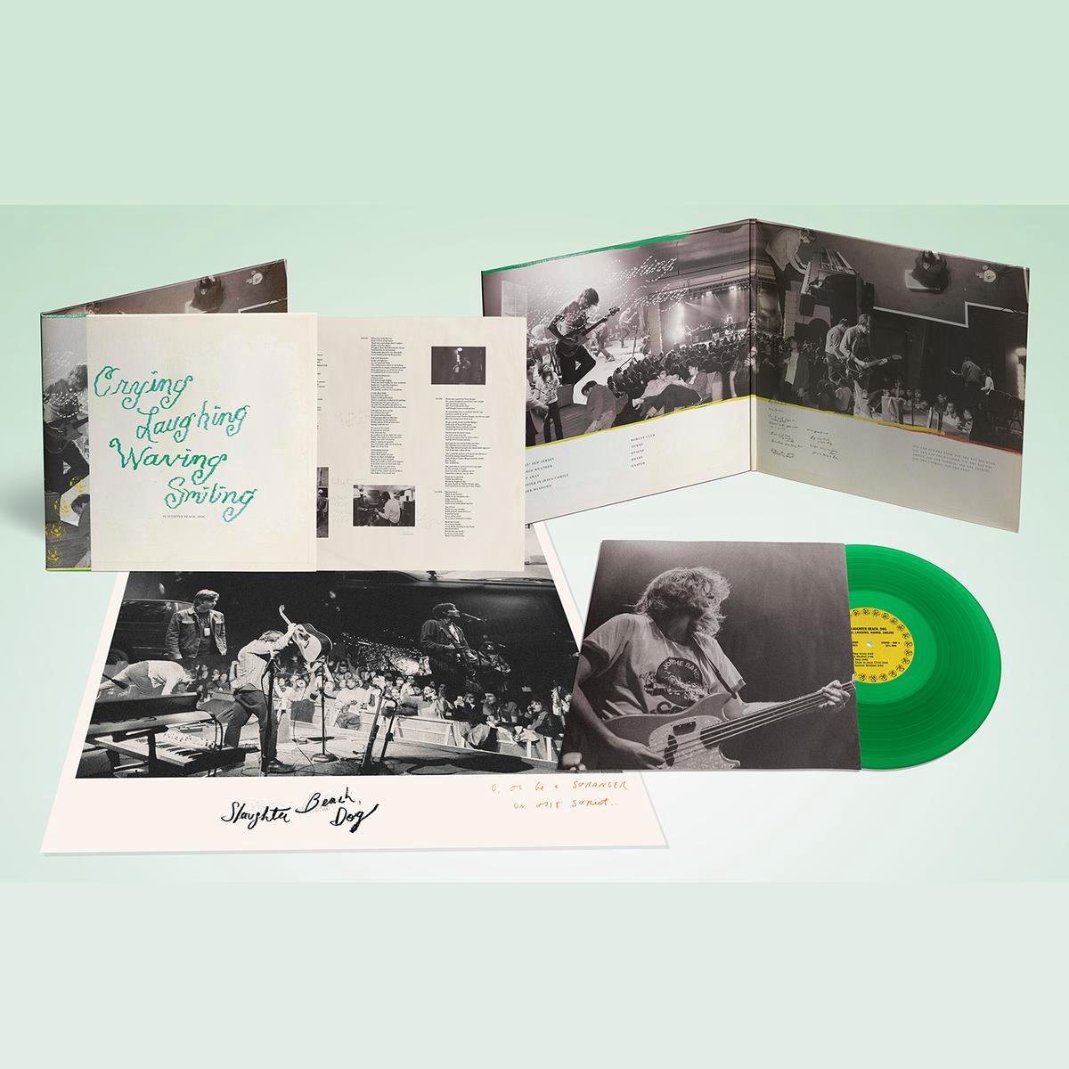 Crying Laughing Waving Smiling Limited Green Vinyl LP
