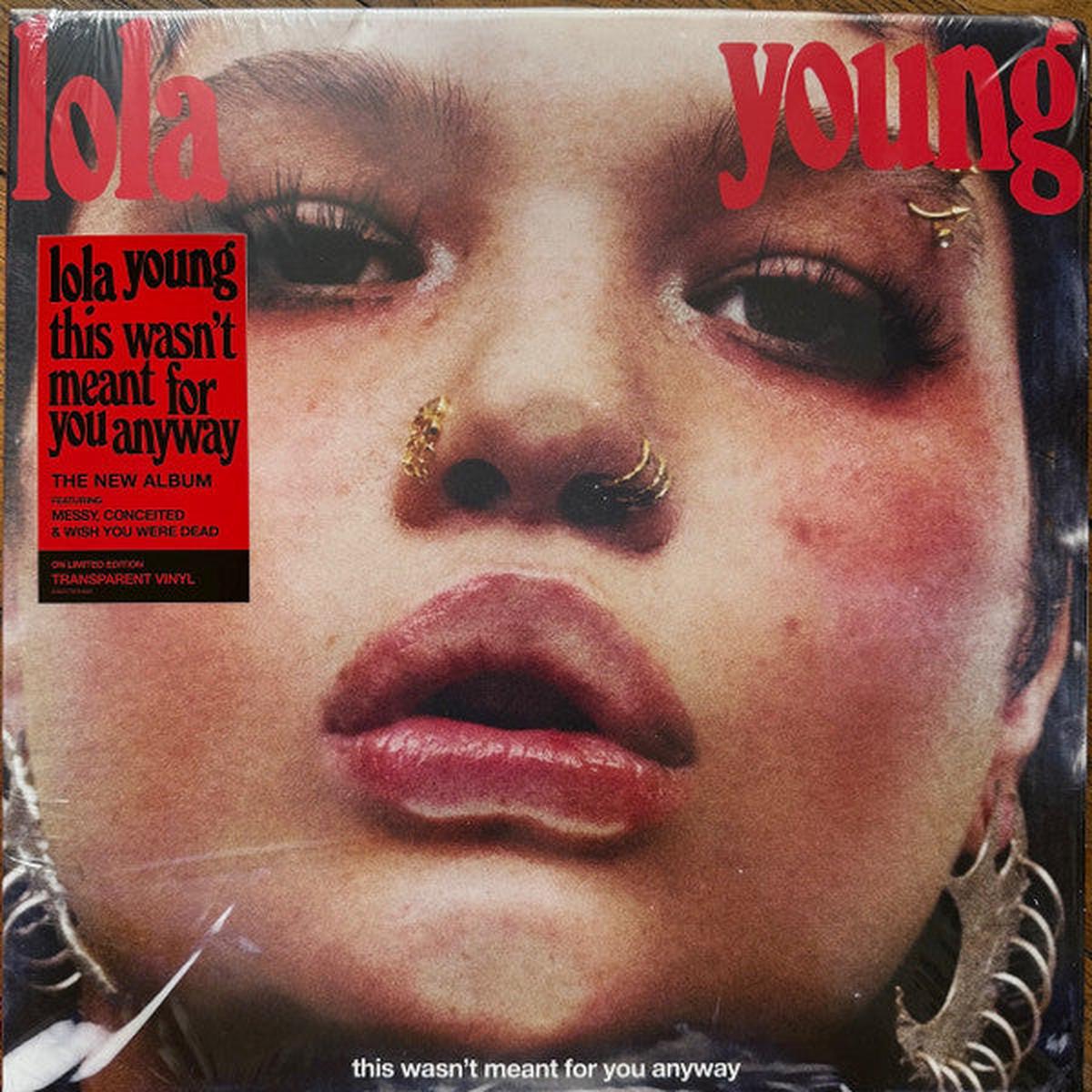 YOUNG, LOLA - THIS WASNT MEANT FOR YOU ANYWAY : CLEAR - LP
