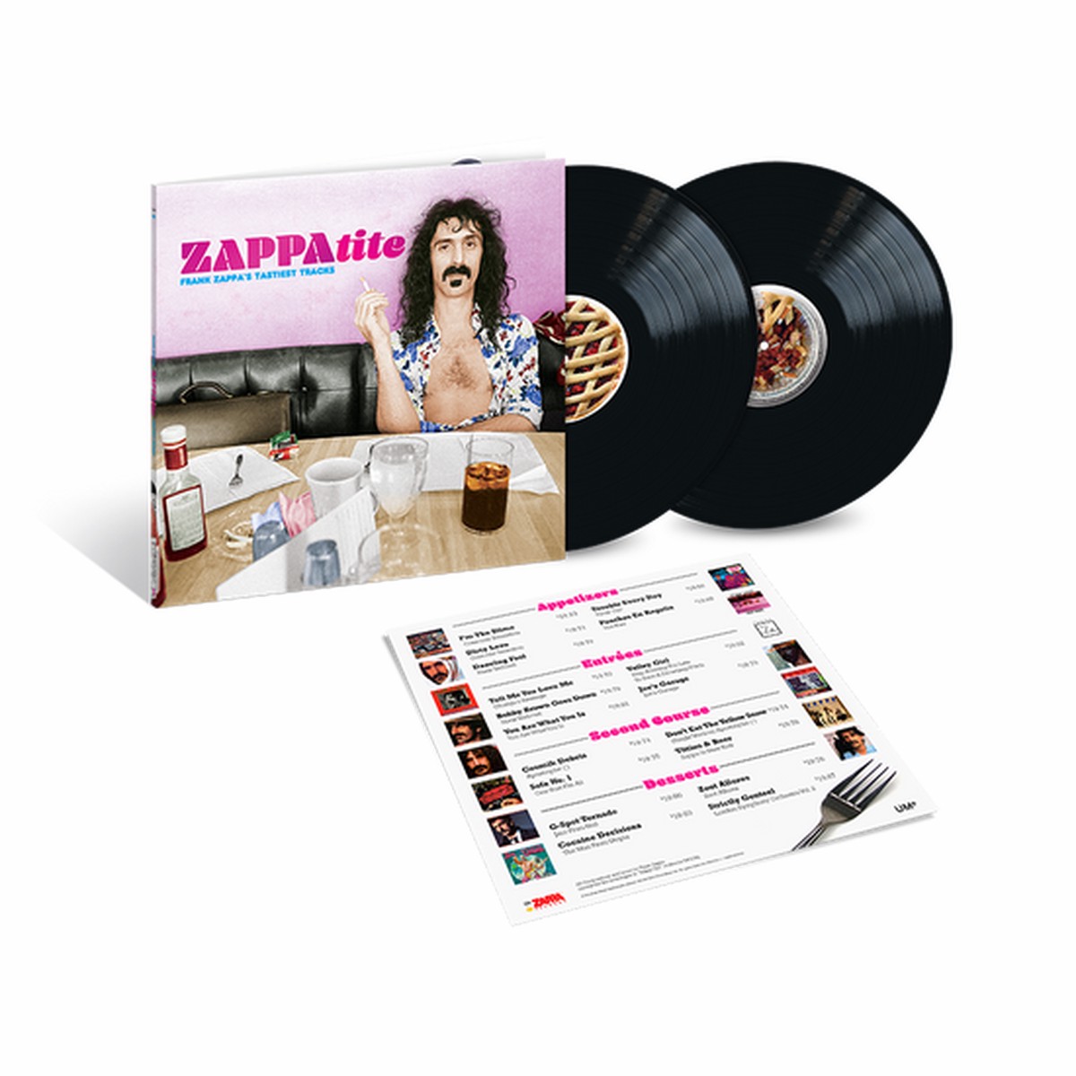 ZAPPA, FRANK - ZAPPATITE : TASTIEST TRACKS (2LP SET) - LP