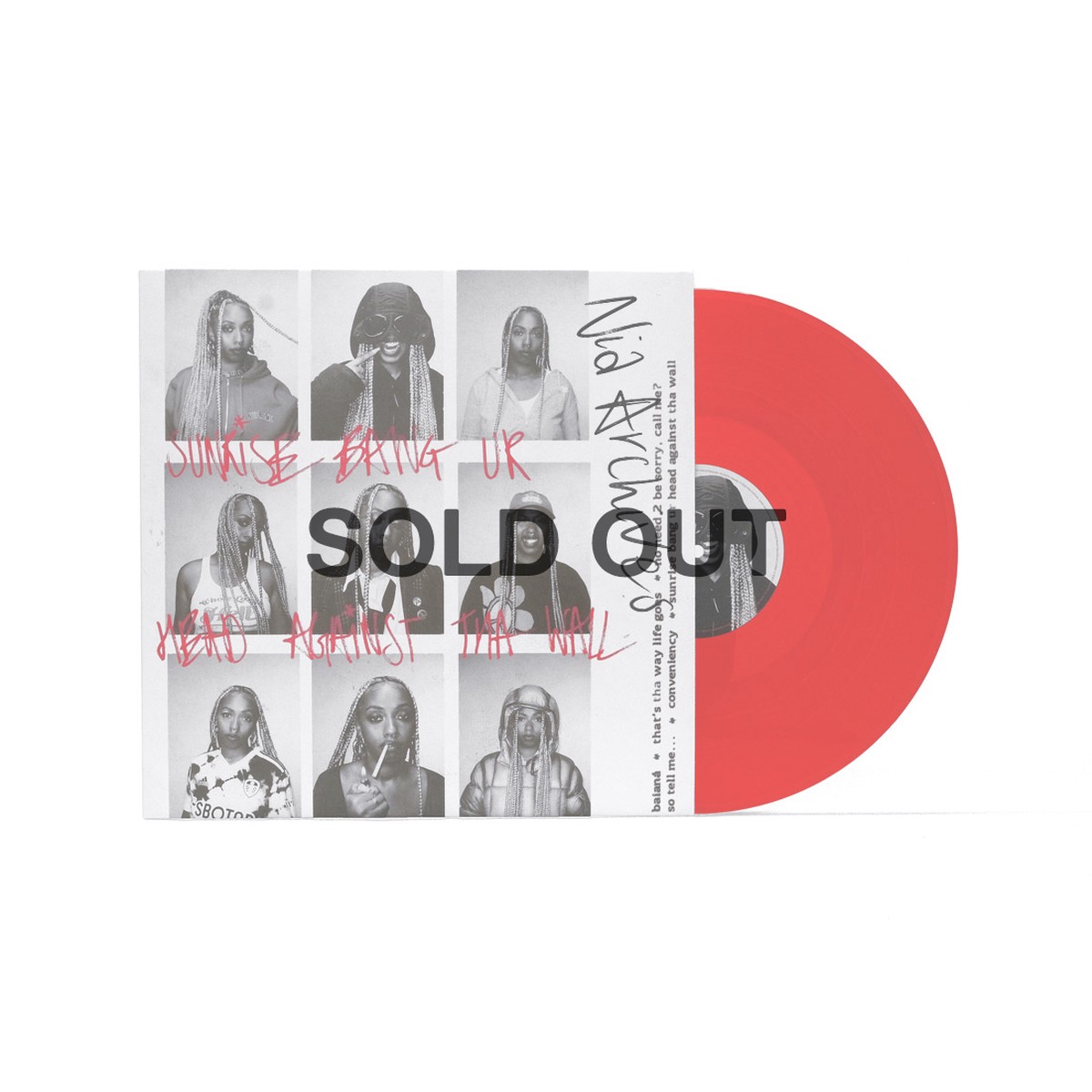 (Signed) Sunrise Bang Ur Head Against Tha Wall: Red 12 EP