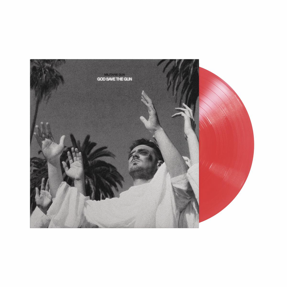 God Save The Gun Translucent Red Vinyl LP
