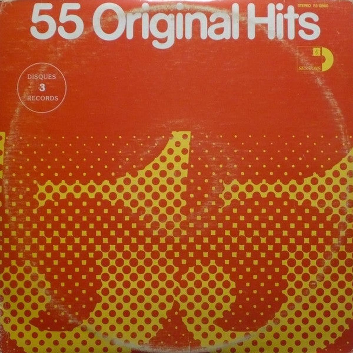 55 Original Hits (Rock / Pop / Garage / DooWop, 3xVinyl LP) PS -12660