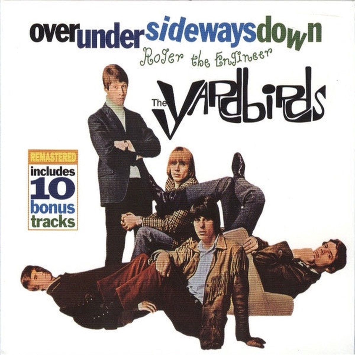 YARDBIRDS THE-OVER UNDER SIDEWAYS DOWN / ROGER THE ENGINEER CD VG