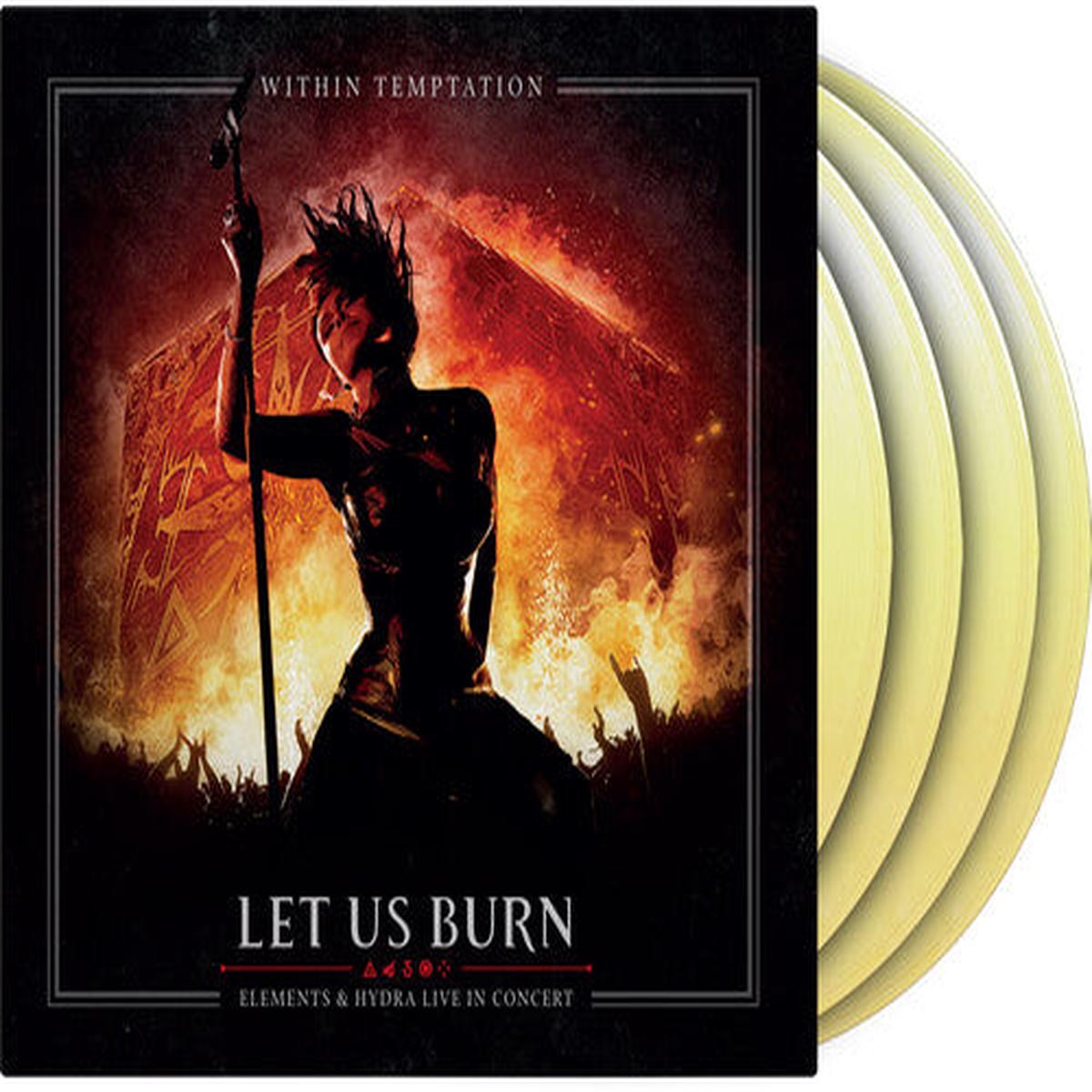 (PRE-ORDER 10/17/25) Let Us Burn: Elements & Hydra Live in Concert (4xYELLOW VINYL) | Mint (M) Mint (M) - - METAL *NEW/COLOR*