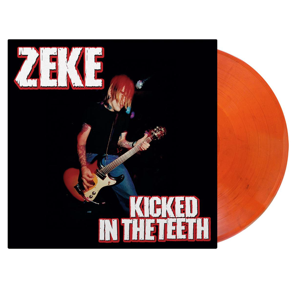 ZEKE 8211 Kicked In The Teeth (Reissue) 8211 LP 8211 180g Red 038 Black Marbled Coloured Vinyl MAR 13