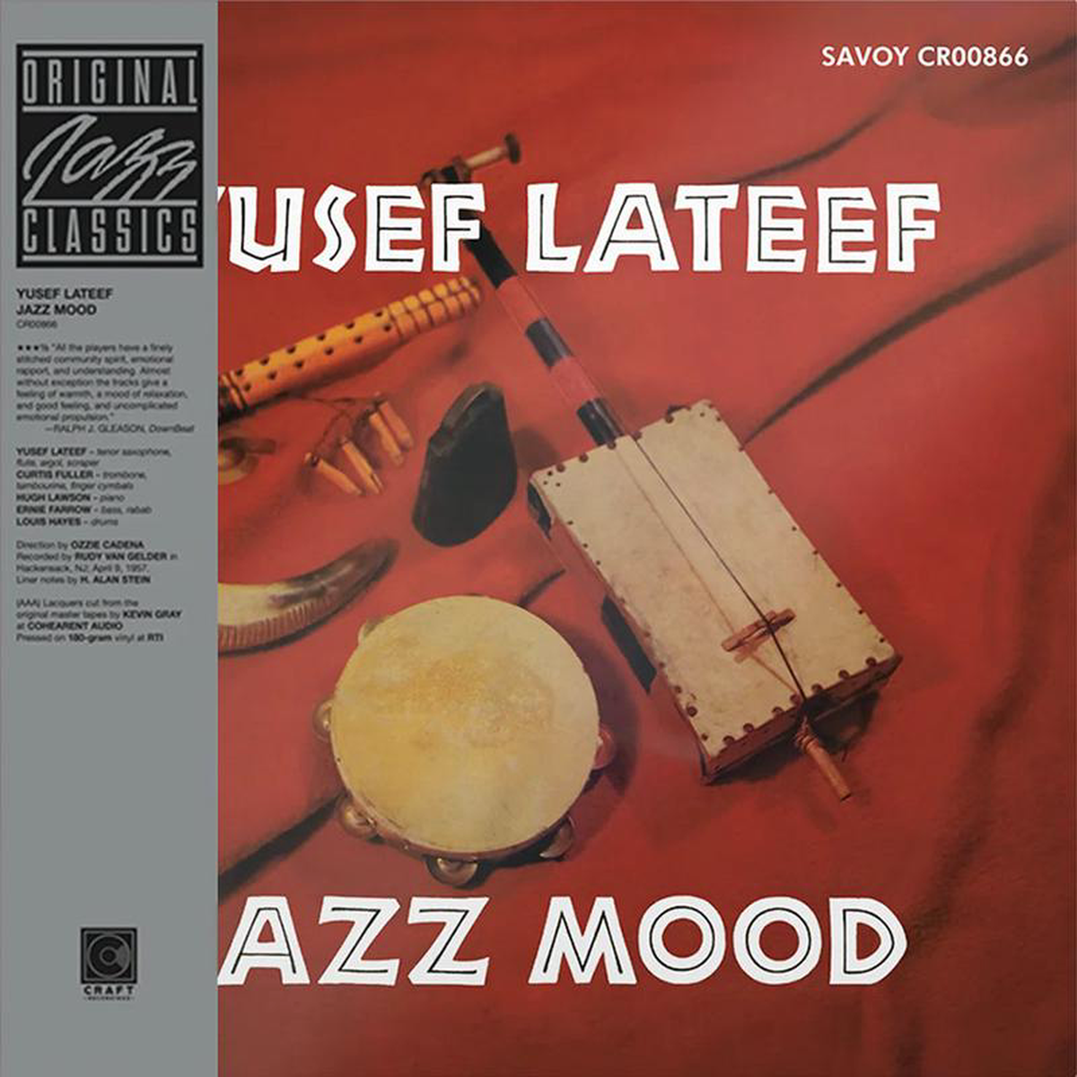 YUSEF LATEEF 8211 Jazz Mood (Original Jazz Classics Series) 8211 LP 8211 Deluxe 180g Black Vinyl OCT 24