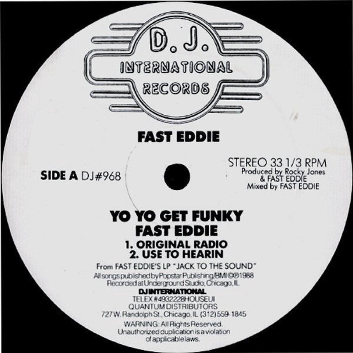 "Fast" Eddie Smith - Yo Yo Get Funky