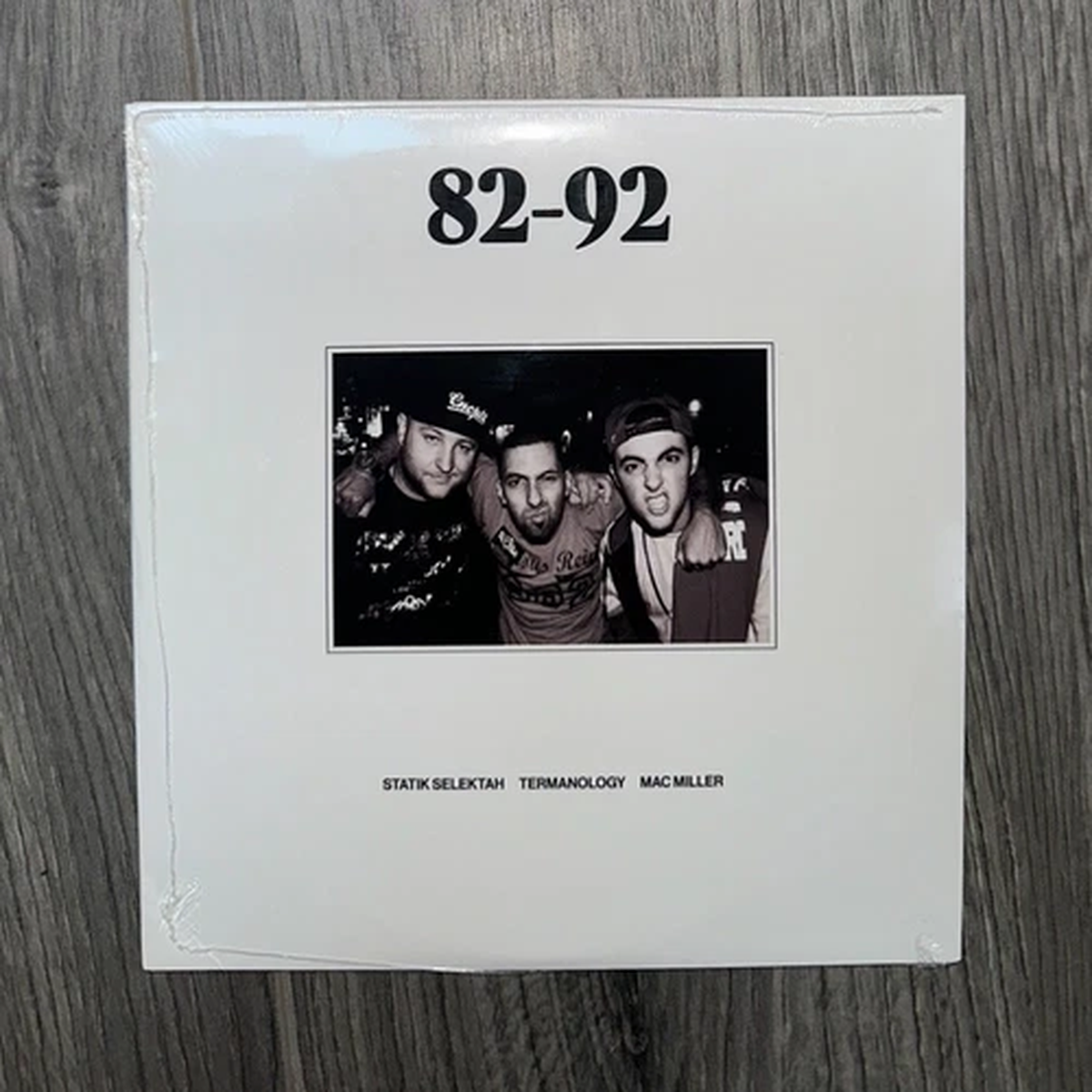 "82-92" Statik Selektah + Termanology w/Mac Miller 7" Green Vinyl Single